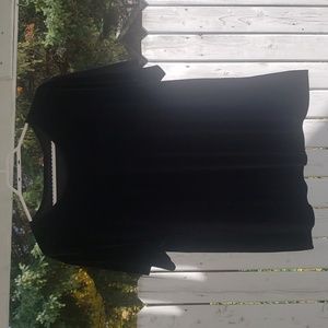 Black velour XL t-shirt